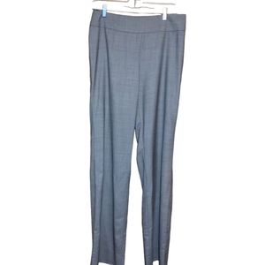 Akris gray wool lightweight pants